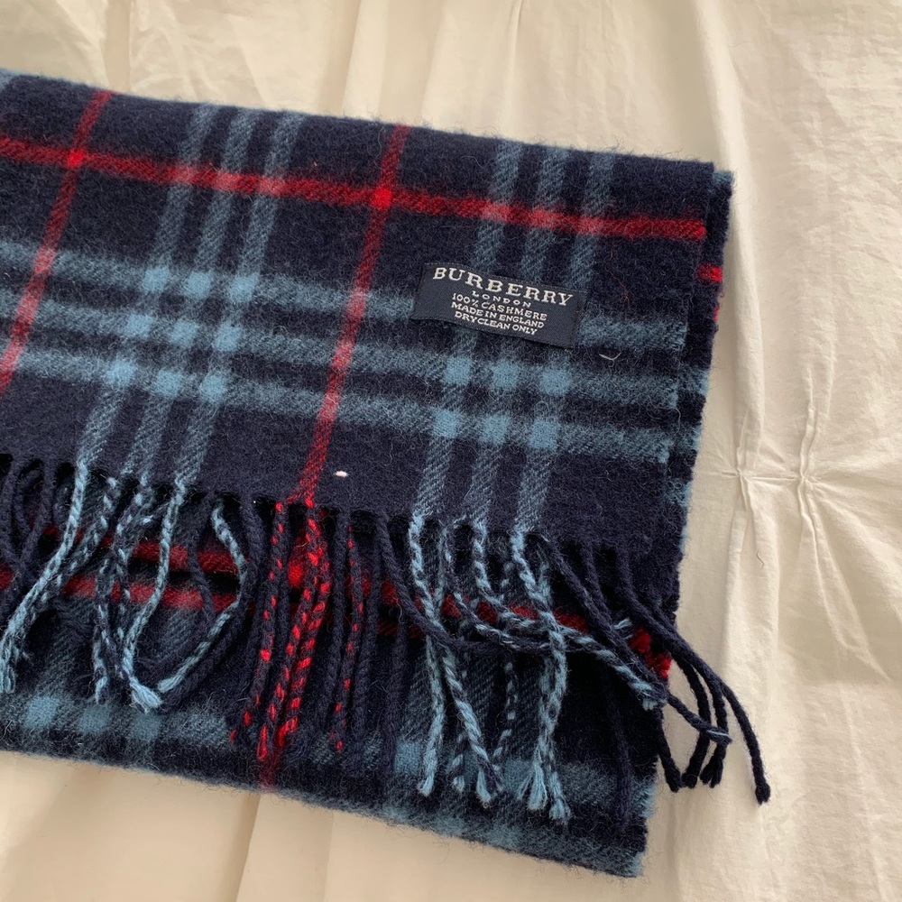 Burberry cashmere scarf authentic